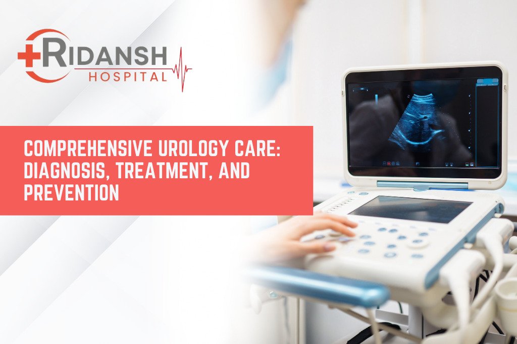 Urology ultrasound diagnosis at Ridansh Hospital using advanced medical imaging equipment